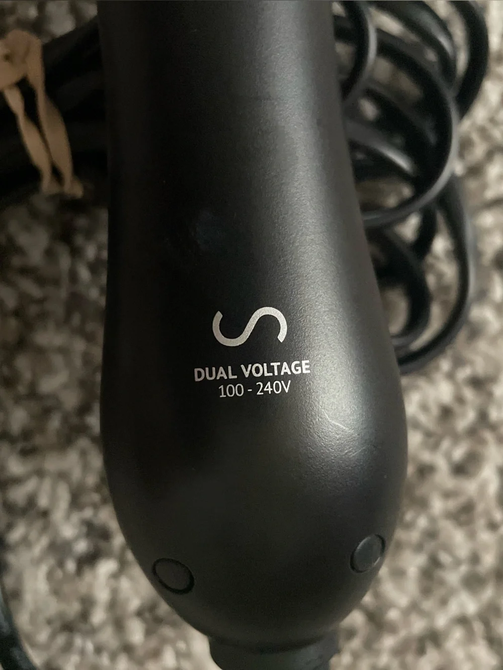 The Beachwaver S1.25 Ceramic Rotating Curling Iron Black Silver